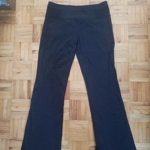 Lululemon Groove Pant Black / Lacemesh Flare Yoga Pants